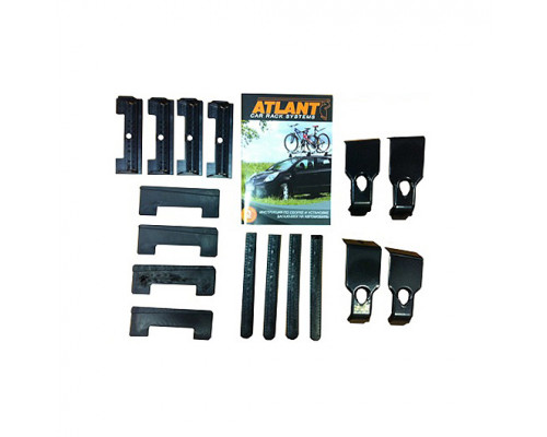 Комплект адаптеров (Ford Focus 3 4-dr sed, 5-dr wagon 11г-...), шт Е-крепление за дверной проем, ATLANT