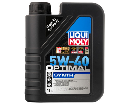 Масло моторное Liqui Moly Optimal Synth НСе 5W40 , 1 л. (арт. 3925) Масло моторное Liqui Moly Optimal Synth НСе 5W40 , 1 л. (арт. 3925)