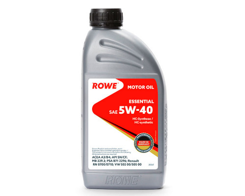 Масло моторное ROWE ESSENTIAL SAE 5W-40 (1л)