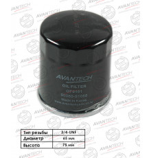 Фильтр масляный Avantech OF0101