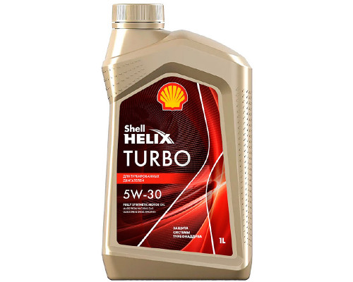 Моторное масло Shell Helix TURBO 5W-30 (1л)