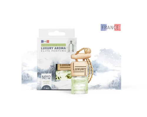Ароматизатор воздуха парфюмированный №12 в стеклянном бочонке серии "Luxury Aroma Elite Perfume"