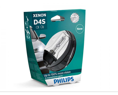 Лампа D4S 42V 35W P32d-5 X-tremeVision +150