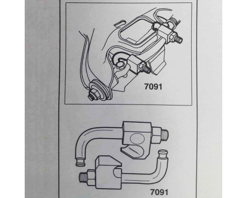 Комплект специнстpумента для отжима рычага передней подвески Ford Комплект специнстpумента для отжима рычага передней подвески Ford