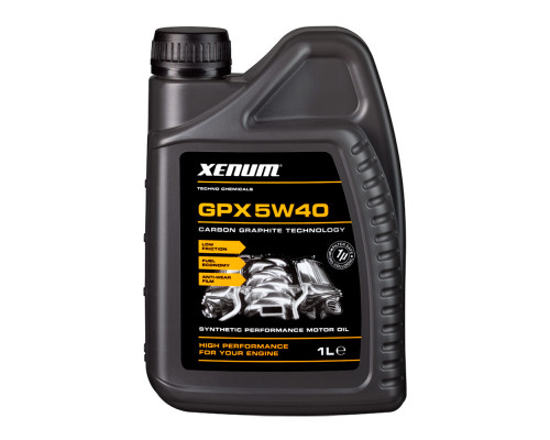 Масло моторное Xenum GPX 5w40 с коллоидными микрочастицами графита (1л)