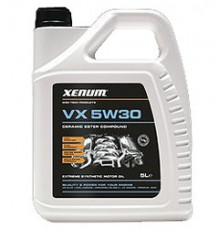 Масло моторное Xenum VX 5w30 рейсинговое на эстеровой основе с керамикой  (5л)