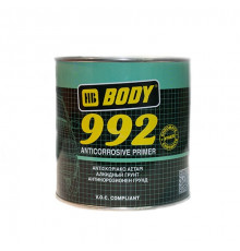 Грунт аэрозольный BODY 992 1К (5100299200) алкидный чёрный (0.4 л.)
