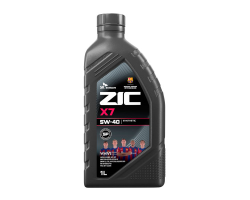 Масло моторное ZIC X7 5W-40 (1л) (132662)