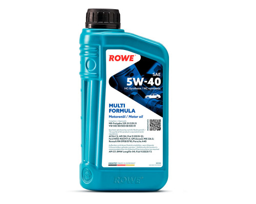 Масло моторное ROWE HIGHTEC MULTI FORMULA SAE 5W-40 (1л)