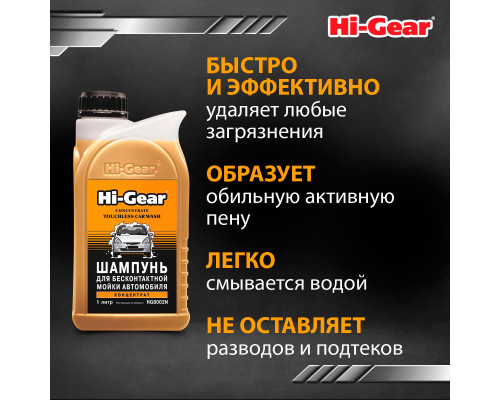 Шампунь для бесконтактной мойки автомобиля