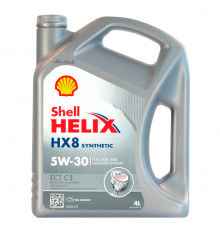 Моторное масло Shell HELIX HX8 ECT 5W-30 (4л) (арт. 550048035)