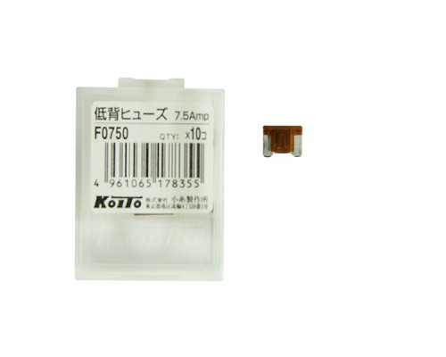 Предохранитель флажковый микро KOITO 7,5A 1 шт. (F0750)