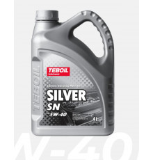 Моторное масло TEBOIL Silver SN 5W-40 (4л) 3453924