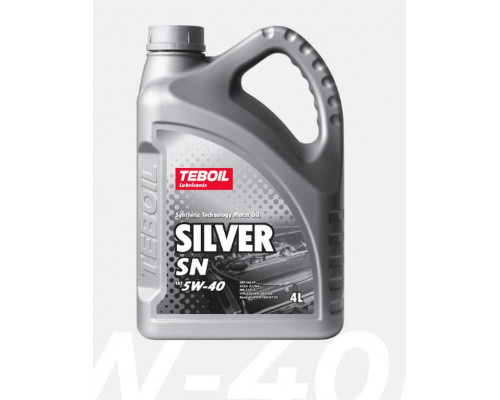 Моторное масло TEBOIL Silver SN 5W-40 (4л) 3453924