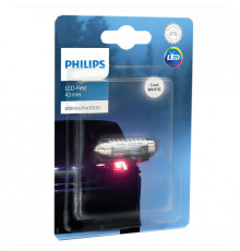 Лампа автомобильная светодиодная PHILIPS Festoon 43mm LED 11864 U30CW B1