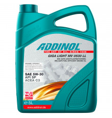 Масло моторное Addinol Giga Light MV 0530 LL  5W-30 (5л)