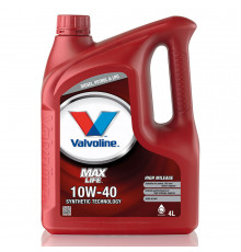 Масло моторное Valvoline MAXLIFE 10W-40 4L (арт. 872296)