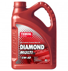 Масло моторное синтетическое TEBOIL Diamond Multi 5W-40 (4л) 3455081