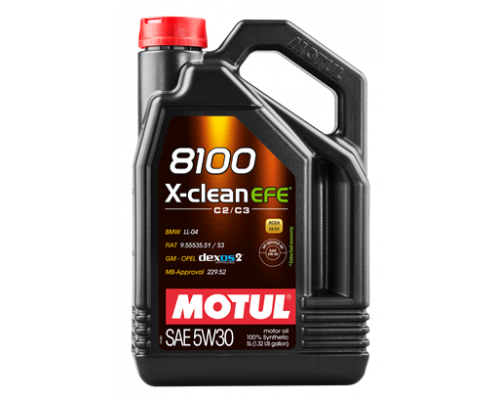Масло моторное MOTUL 8100 X-сlean EFE 5W30 (5л)