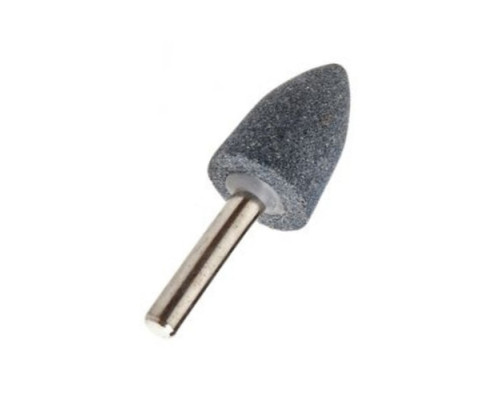 Насадка шлифовальная конусная абразивная, держатель 1/4"(6.35мм), 16000 об/мин. Насадка шлифовальная конусная абразивная, держатель 1/4"(6.35мм), 16000 об/мин.