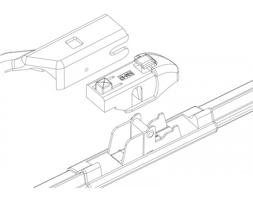Osawa  адаптер KM10 (PUSH BUTTON)