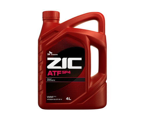 Масло трансмиссионное синтетическое ZIC ATF SP 4 (4л) (162646)