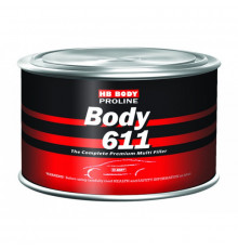 Шпатлевка HB BODY PROLINE 611 RED LINE (6110300001)  полиэфирная, среднезернистая 0.9 кг.