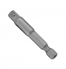 Переходник для механизированного инструмента 1/4"HDRх1/4"DR, длина 50мм