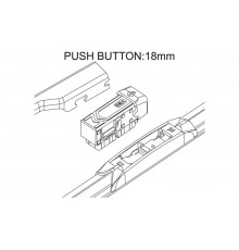 Комплект адаптеров ACTIVE SWORD VM9 адаптер (Push Button 18мм) 2 шт.