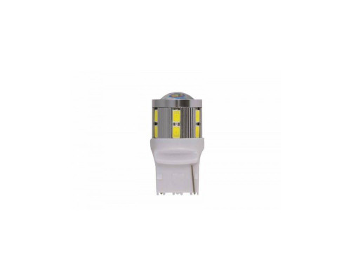 Светодиод 12V T20 13SMD (5730) 9W W3x16D WHITE LENS 360° =12T20\A-21=