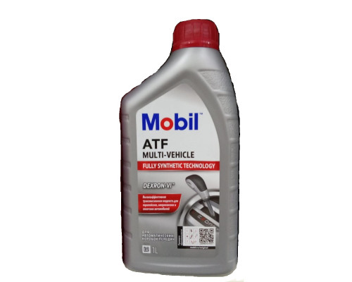 Масло трансмиссионное синтетическое Mobil ATF Multi-Vehicle (1л)