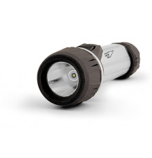 Фонарь ЯРКИЙ ЛУЧ S-110 "SilverLine" LED 110/60лм + боковой COB 100/50лм (4 реж.), магнит, на 2xAA