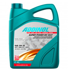 Масло моторное Addinol Super Power MV 0537  5W-30 (4л)