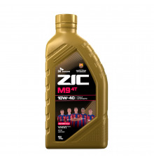 Масло синтетическое для 4-х тактных двигателей ZIC M9 4T 10W-40 (1л) (132026)