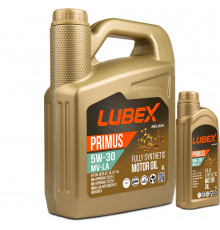 Масло моторное LUBEX PRIMUS MV-LA 5W-30 4+1л.
