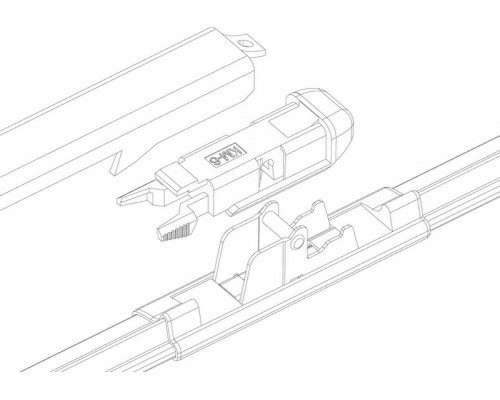Комплект адаптеров Osawa PINCH TAB, TOP LOCK 15мм KM6/OMA26v (2шт.)