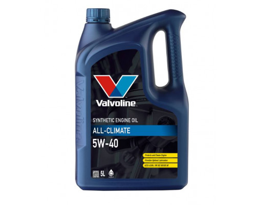 Масло моторное синтетическое Valvoline ALL CLIMATE 5W-40 (5л)