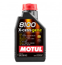 Масло моторное Motul 8100 X-CESS GEN2 5W-40 (1л)