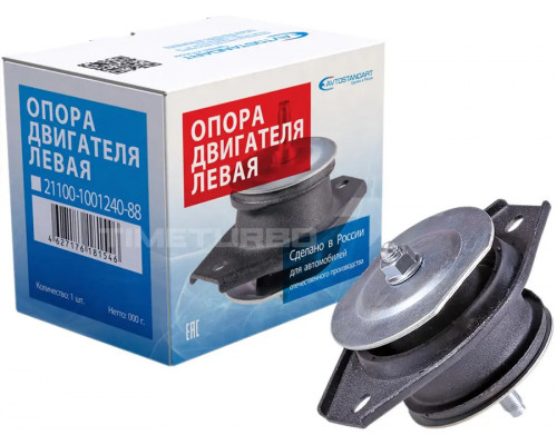 Опора двигателя левая AVTOSTANDART для ВАЗ 2110-2112 Опора двигателя левая AVTOSTANDART для ВАЗ 2110-2112