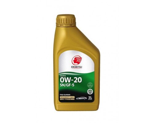 Масло моторное синтетическое IDEMITSU Fully Synthetic 0W-20 (1л)