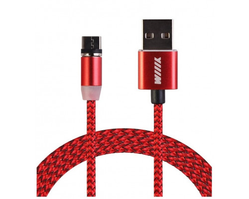 Кабель-переходник USB-Type C (CBM980-UTC-10R) красный  1м.