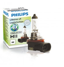 Лампа Philips LongLife EcoVision H11, 12V 55W PGJ19-2 (1 шт.)