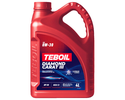 Масло моторное синтетическое TEBOIL Diamond Carat III 0W-30 (4л) 3602118