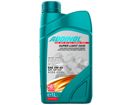 Масло моторное Addinol Super Light 0540  5W-40 (1л)