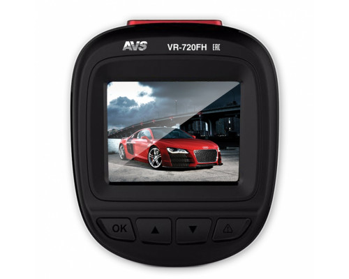 Видеорегистратор AVS VR-720FH Full HD Угол обзора: 140°