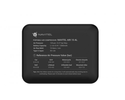 Компрессор NAVITEL AIR 15AL