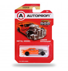 Машинка коллекционная 1:64, Серия HOT ROD, ROD-001 красный