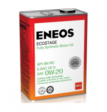 Масло моторное синтетическое ENEOS Ecostage SN 0W-20 (4л) (8801252022022)
