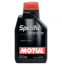 Моторное масло Motul Specific 5W30 VW 504 00/507 00 (1л) (арт. 106374)