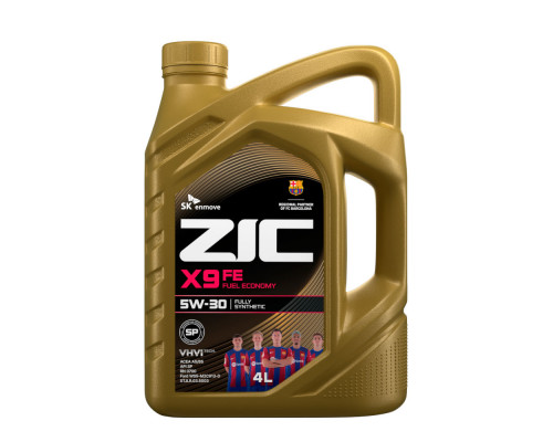 Масло моторное ZIC X9 FE 5W-30 (4л) (162615)